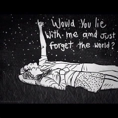 and just forget the world lyrics|if i lay here song.